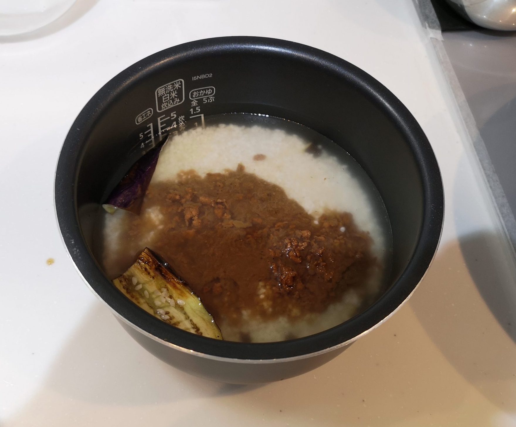 マクルーベの素を投入
