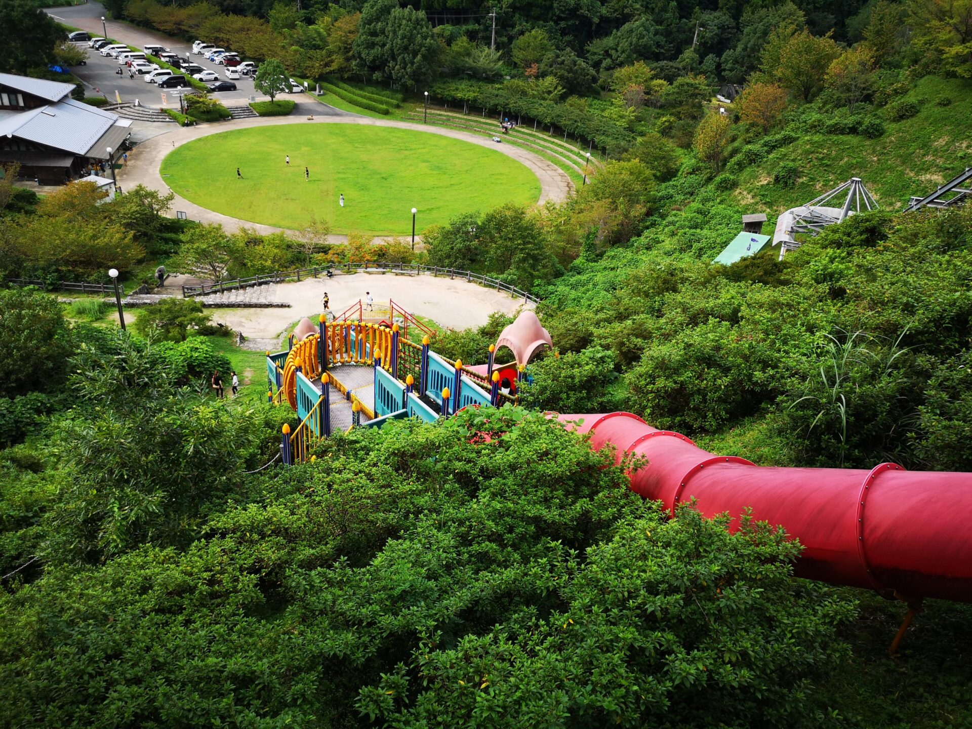 高取山公園の滑り台