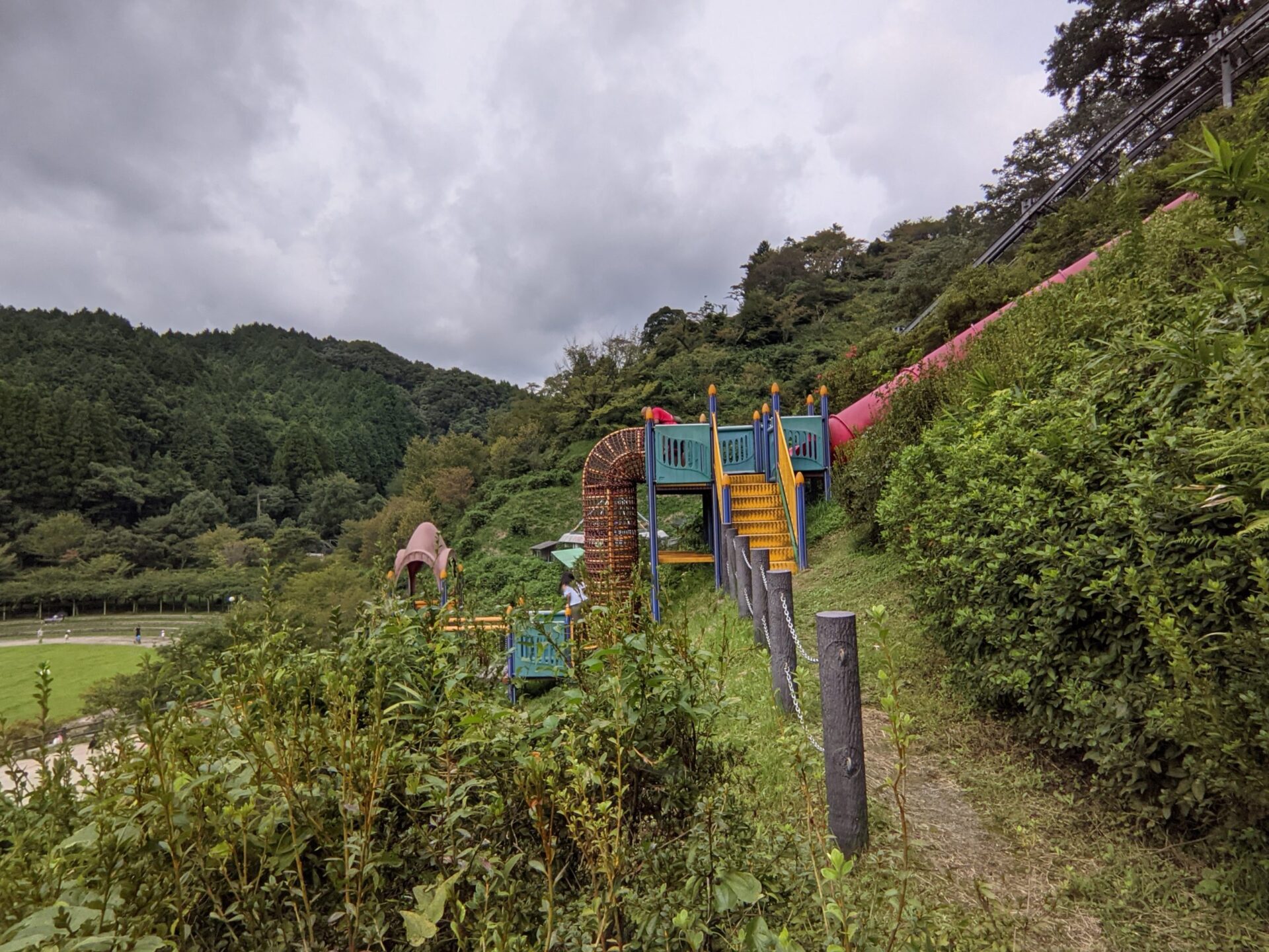 高取山公園の滑り台