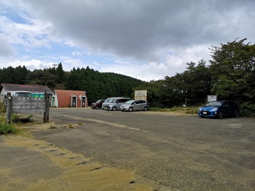 天山登山、天川駐車場