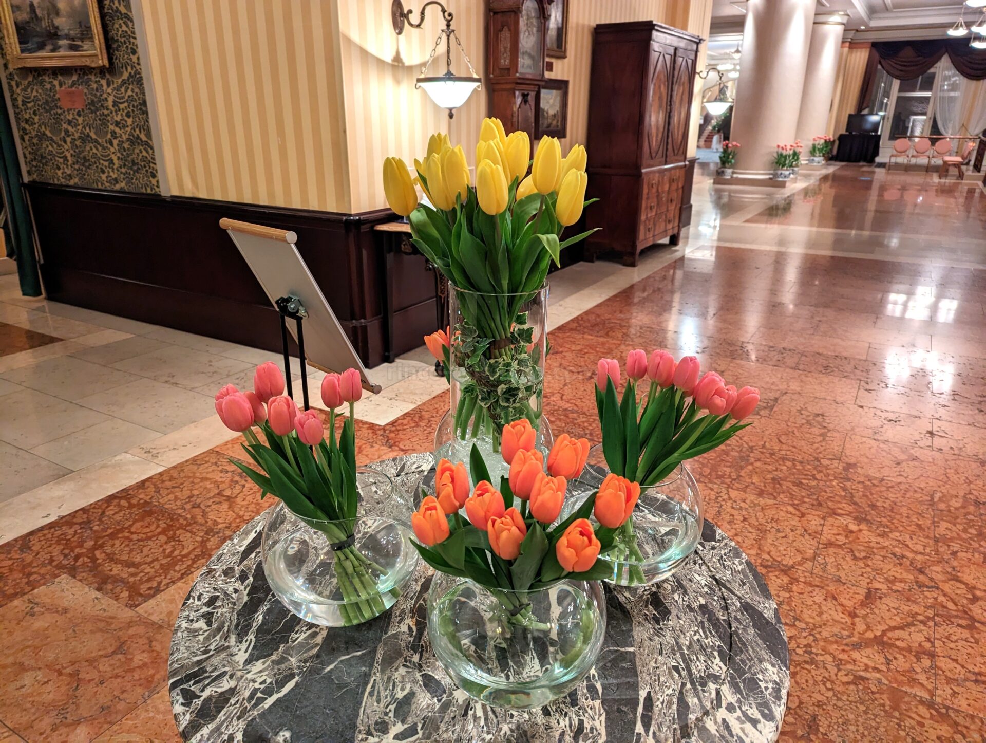 ホテルヨーロッパの花々